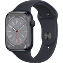 Apple Watch Series 8 GPS 45mm, спортивный ремешок цвета тёмная ночь, IP6X)— фото №0