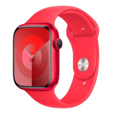 Apple Watch Series 9 + Cellular  (корпус - (PRODUCT)RED, 45mm ремешок Sport Band (PRODUCT)RED, размер M/L)
