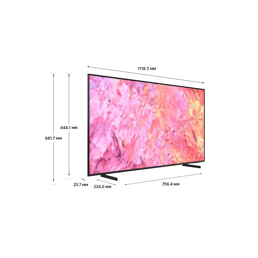 Телевизор Samsung QE50Q60C, 50″, черный— фото №1