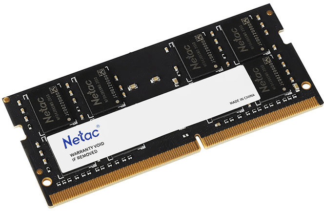 Модуль памяти Netac Basic DDR4 8GB— фото №1