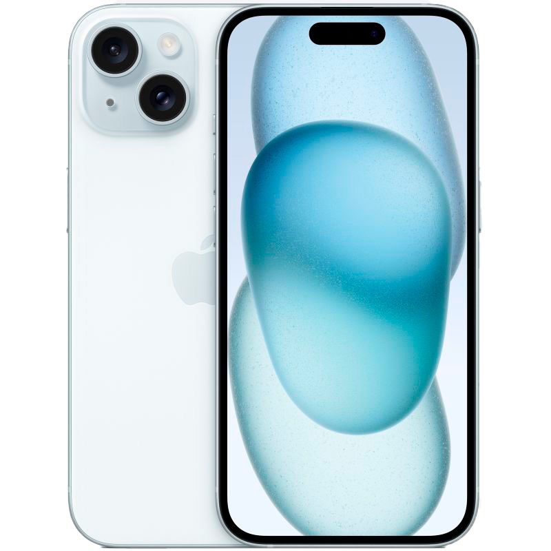 Apple iPhone 15 Plus nano SIM+nano SIM 256GB, голубой— фото №0