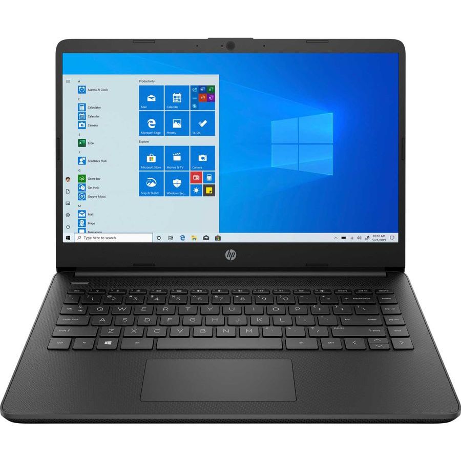 Ноутбук HP 14s-dq3001ur 14"/4/SSD 256/черный— фото №0