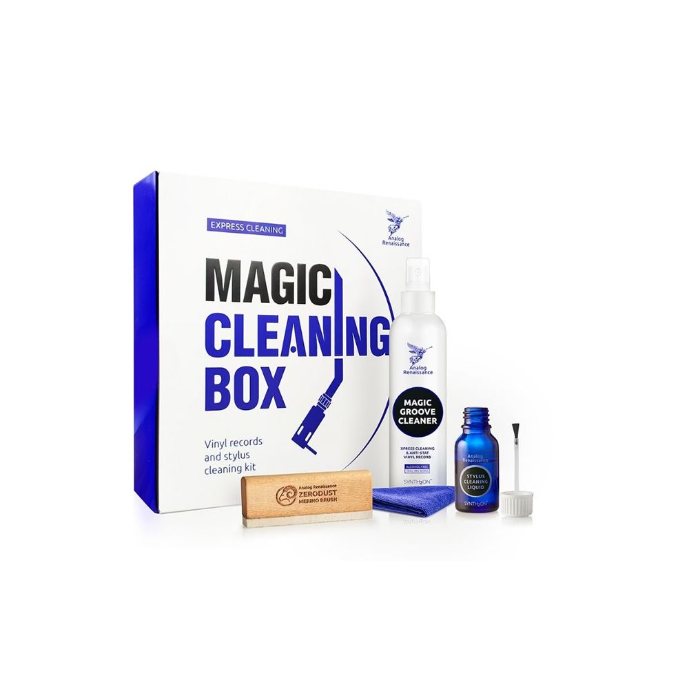 Набор по уходу за винилом Analog Renaissance Magic Cleaning Box (4 предмета)— фото №0