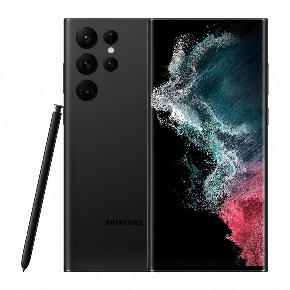 Смартфон Samsung Galaxy S22 Ultra 256Gb, черный фантом (GLOBAL)— фото №0