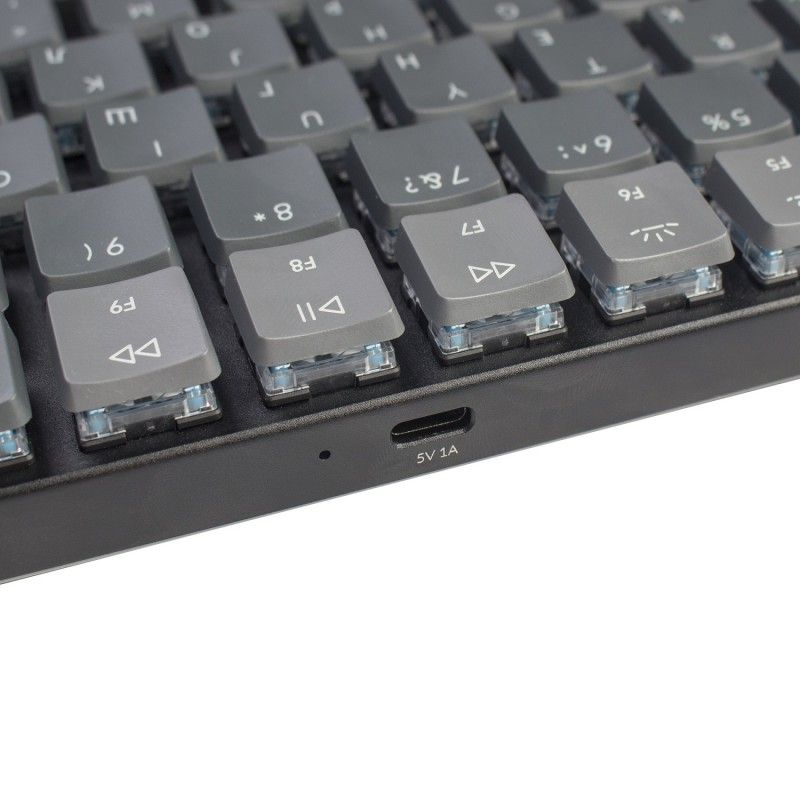 Клавиатура Keychron K3, RGB подсветка, Brown Switch, тёмно-серый— фото №5