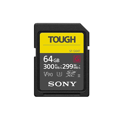 Карта памяти SDHC Sony серии SF-G TOUGH, 64GB— фото №0
