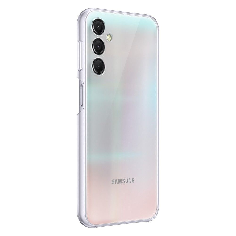 Чехол-накладка Samsung Clear Case для Galaxy A24, силикон, прозрачный— фото №3