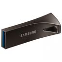 Флеш-накопитель Samsung BAR Plus, 256GB, серый— фото №3
