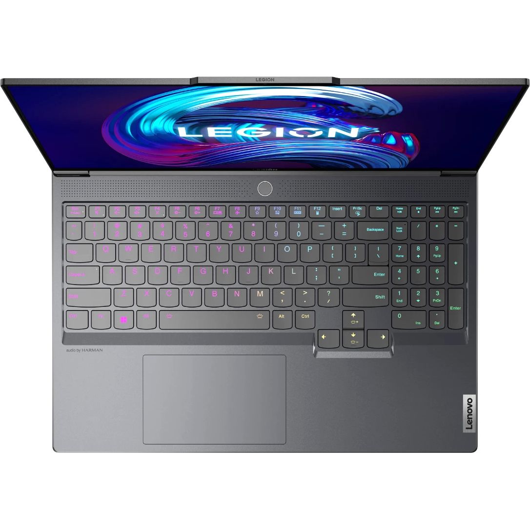 Ноутбук Lenovo Legion 7 16IAX7 16″/Core i7/32/SSD 2048/3070 Ti/Windows 11 Home 64-bit/серый— фото №1