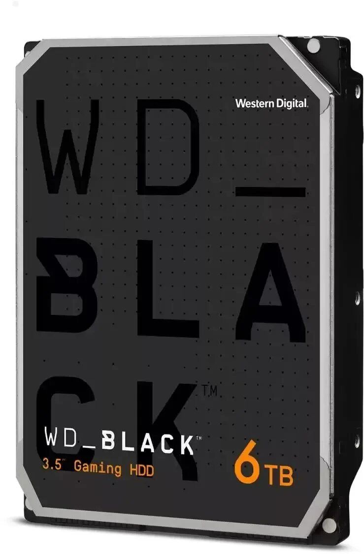 Жёсткий диск 3,5″ WD Black 6000GB 7200об/мин 128Мб— фото №1