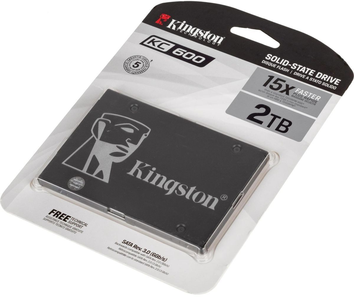 SSD Накопитель Kingston KC600 2048GB— фото №4