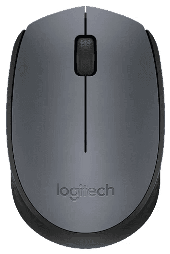 Мышь Logitech M170, беспроводная, серый