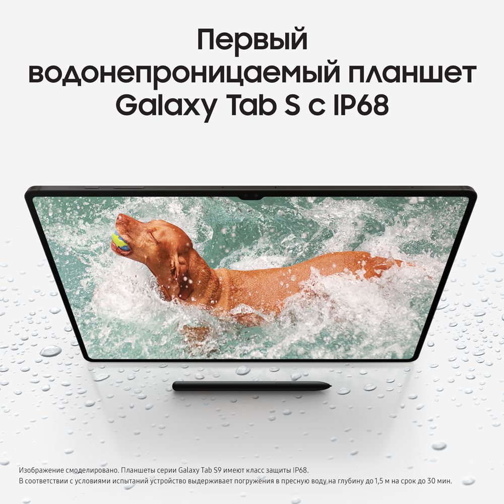 Планшет 14.6″ Samsung Galaxy Tab S9 Ultra 5G 256Gb, графитовый (РСТ)— фото №5