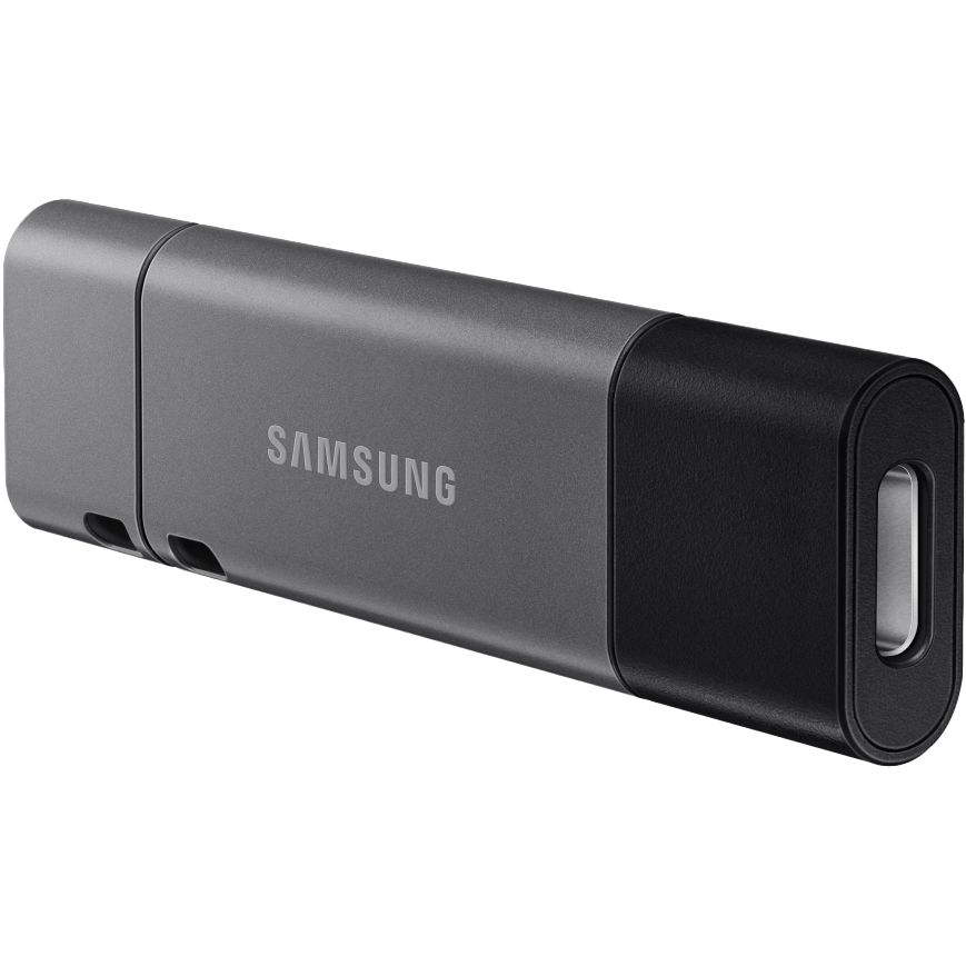 Флеш-накопитель Samsung DUO plus, 64GB, серый— фото №3