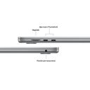 2024 Apple MacBook Air 13.6″ серый космос (Apple M3, 16Gb, SSD 512Gb, M3 (10 GPU))— фото №5