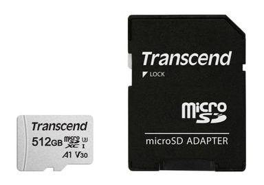 Карта памяти microSDXC Transcend 300S, 512GB