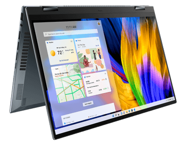 Ультрабук Asus ZenBook 14 Flip OLED UP5401ZA-KN012W 14″/Core i5/8/SSD 512/Iris Xe Graphics/Windows 11 Pro 64-bit/серый