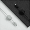 Кабель Native Union Desk cable USB-C / USB-C, 2,4м, серый— фото №1