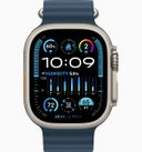 Apple Watch Ultra 2 GPS + Cellular 49mm (корпус - титан, синий, IP6X)— фото №1