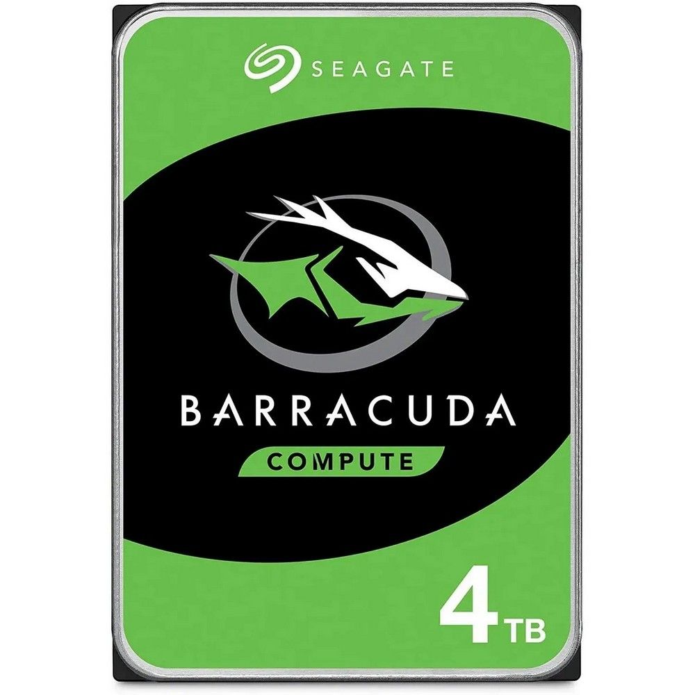 Жесткий диск HDD SATA Seagate 4Tb ST4000DM004, Barracuda 5400 rpm, 256Mb buffer (аналог ST4000DM005), 1 year— фото №0
