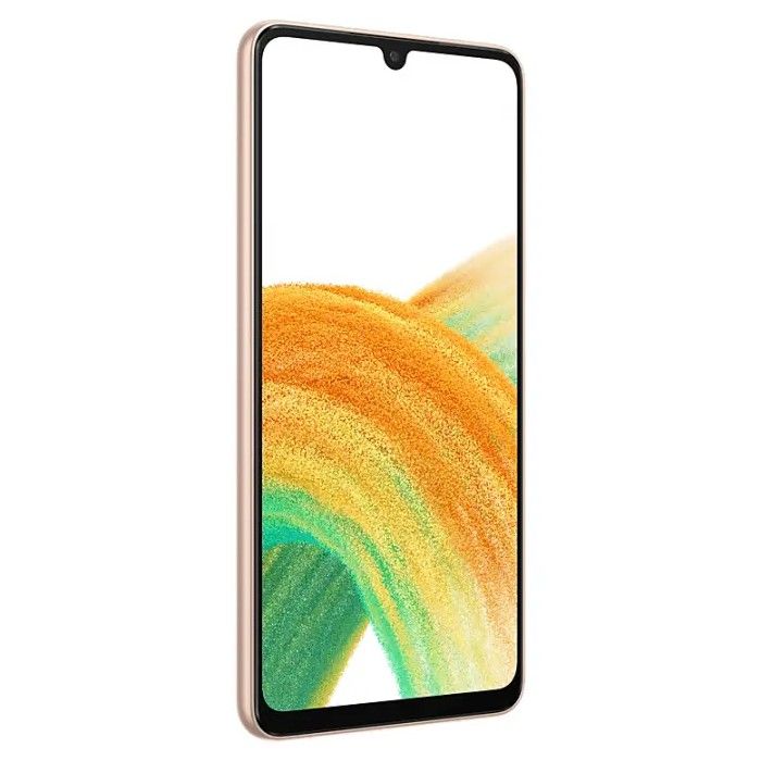 Смартфон Samsung Galaxy A33 6.4″ 128Gb, персиковый— фото №2