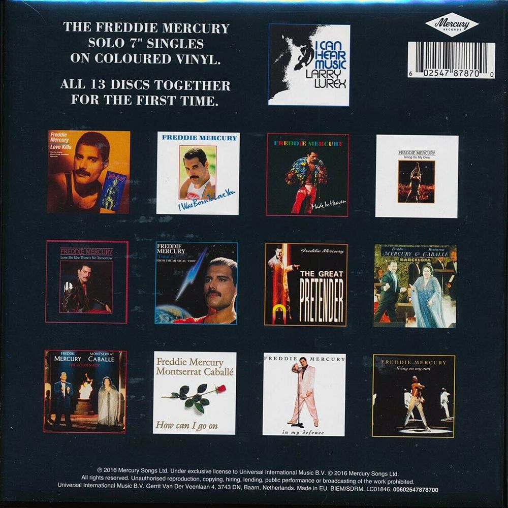 Виниловая пластинка Freddie Mercury - Messenger Of The Gods (The Singles) (2016)— фото №1