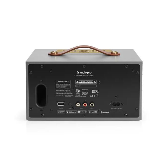 Акустическая система Audio Pro C5 MkII, 40 Вт серый— фото №2