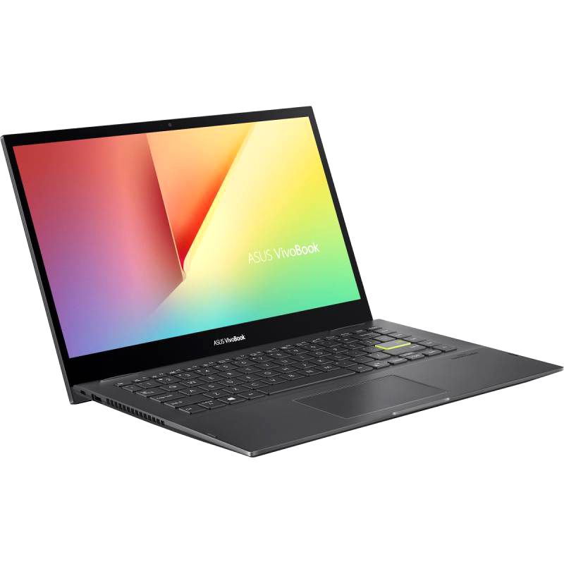 Ноутбук Asus VivoBook Flip 14 TP470EA-EC458W 14″/Core i7/8/SSD 256/UHD Graphics/Windows 11 Home 64-bit/черный— фото №2