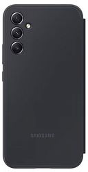 Чехол-книжка Samsung Smart View Wallet для Galaxy A34, поликарбонат, черный— фото №6
