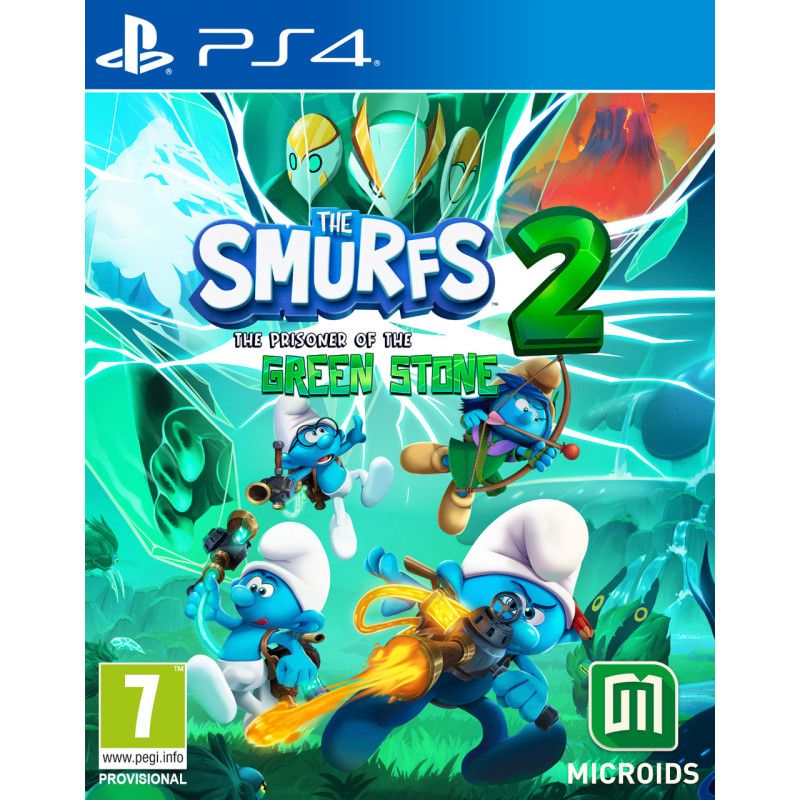 Игра PS4 The Smurfs 2 - The Prisoner of the Green Stone, (Русские субтитры), Стандартное издание— фото №0