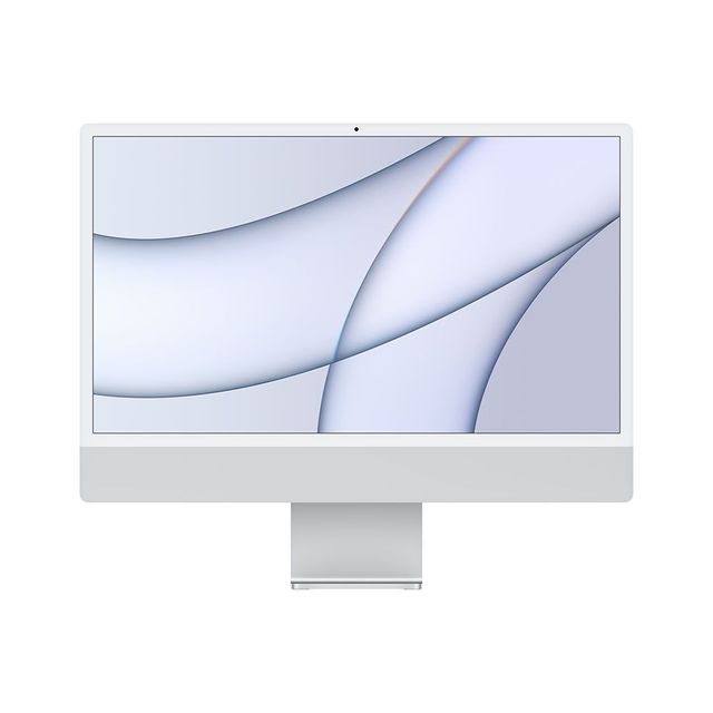 2021 Apple iMac 24″ серебристый (Apple M1, 8Gb, SSD 256Gb, M1 (8 GPU))— фото №0