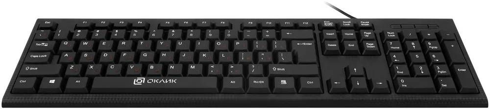 Клавиатура + мышь Oklick 620M,черный — фото №7