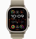 Apple Watch Ultra 2 GPS + Cellular 49mm (корпус - титан, оливковый, IP6X)— фото №1