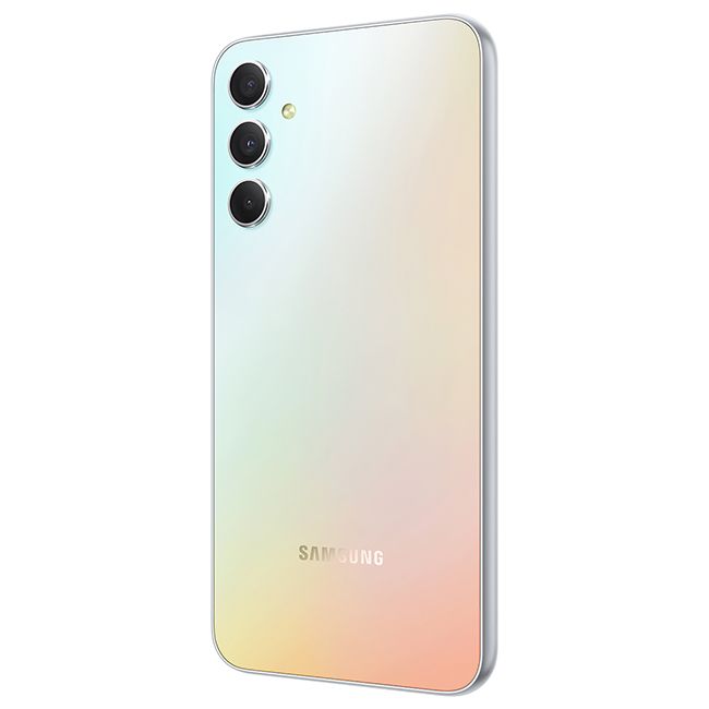 Смартфон Samsung Galaxy A34 5G 256Gb, серебристый (РСТ)— фото №6