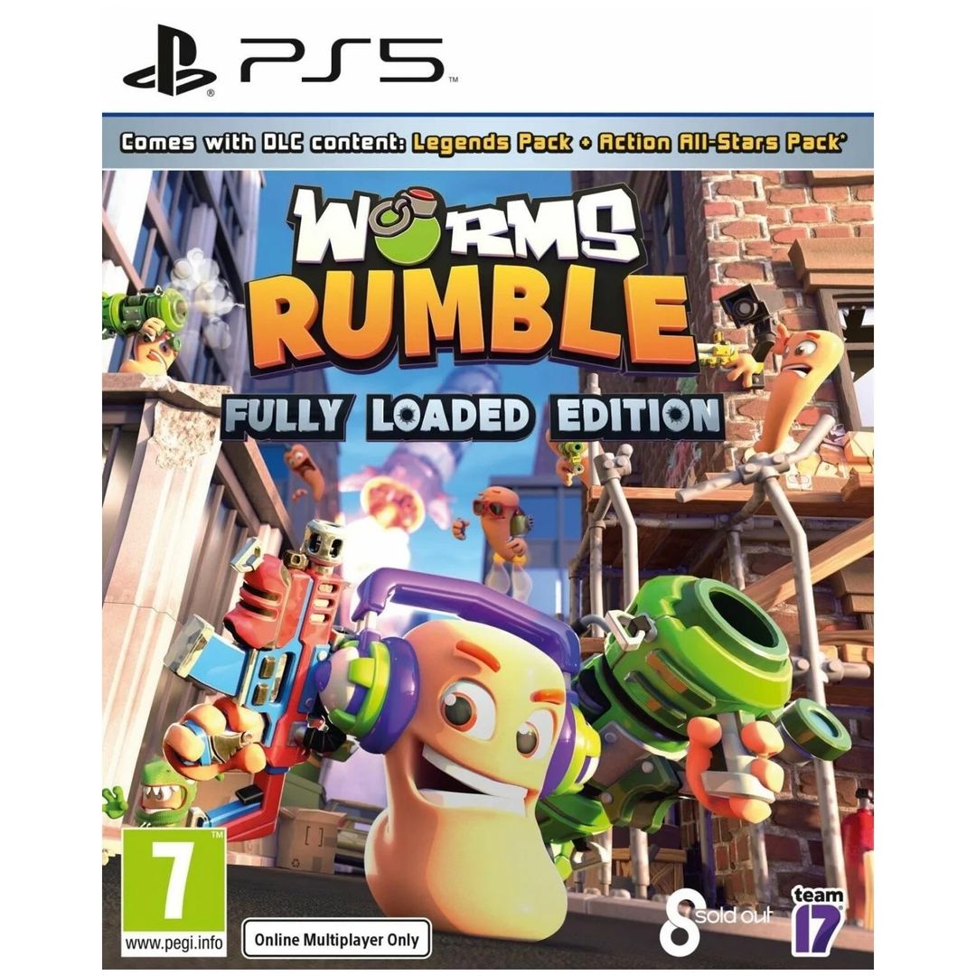Игра PS5 Worms Rumble - Fully Loaded Edition, (Русские субтитры), Стандартное издание— фото №0