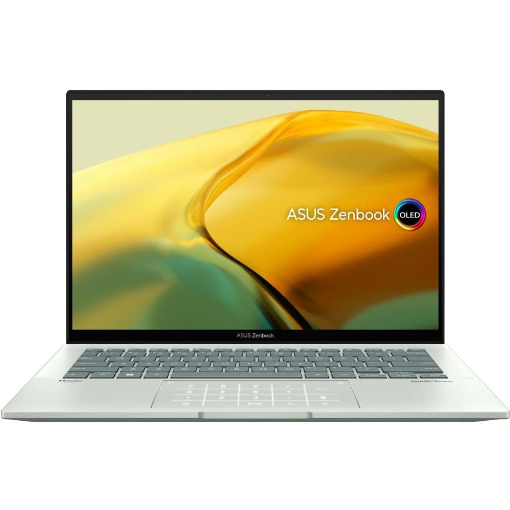 Ультрабук Asus Zenbook 14 OLED UX3402ZA-KM103W 14″/Core i7/16/SSD 512/Iris Xe Graphics/no OS/зеленый— фото №0