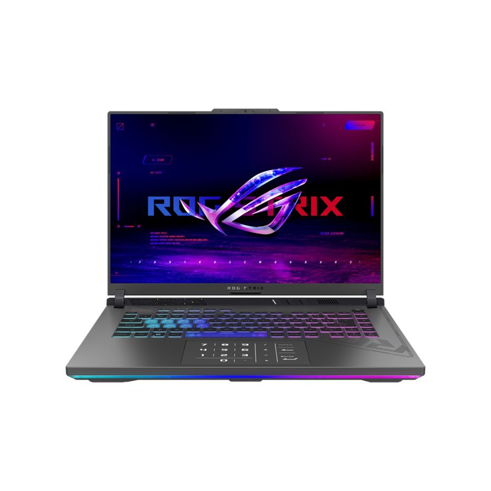 Ноутбук Asus ROG Strix G16 G614JI-N4240 16″/16/SSD 1024/серый+зеленый— фото №0