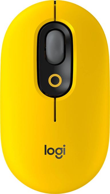 Мышь Logitech POP Mouse, беспроводная, желтый