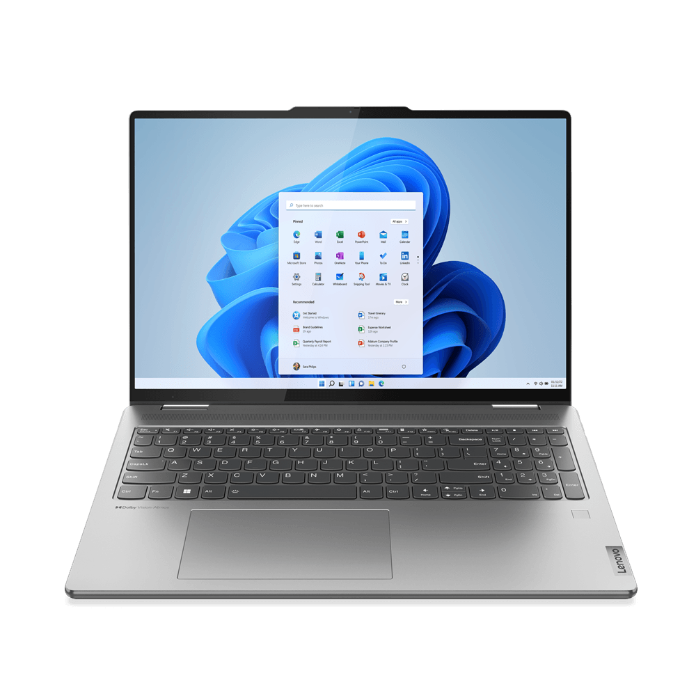 Ультрабук Lenovo Yoga 7 16IRL8 16″/Core i7/16/SSD 1024/Iris Xe Graphics/Windows 11 Home 64-bit/серый— фото №7