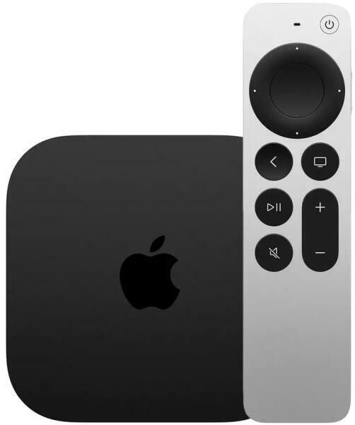 ТВ-приставка Apple TV 4K  (3-го поколения) 64Gb, черный— фото №0
