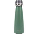 Термобутылка KissKissFish Smart vacuum bottle, зеленый— фото №0