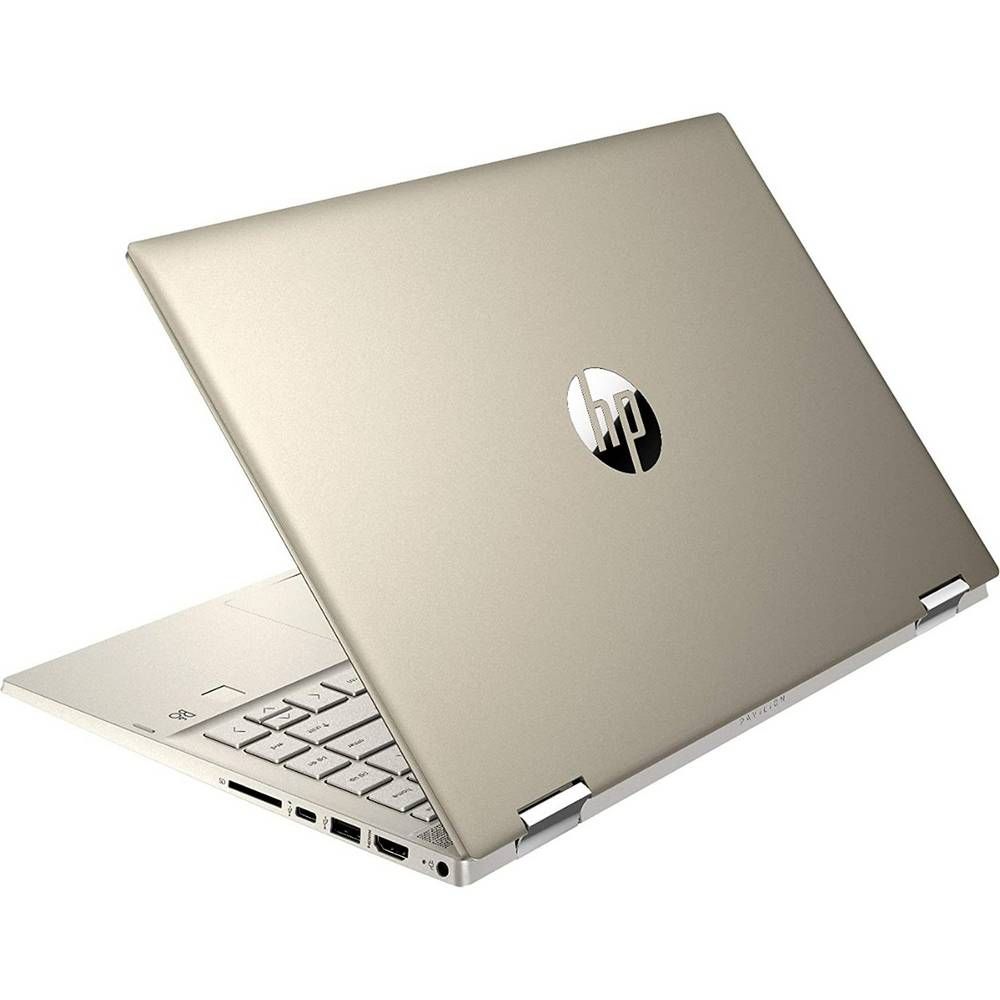 Ноутбук HP Pavilion x360 14-dy0009ur 14&quot;/8/SSD 512/золотой— фото №5