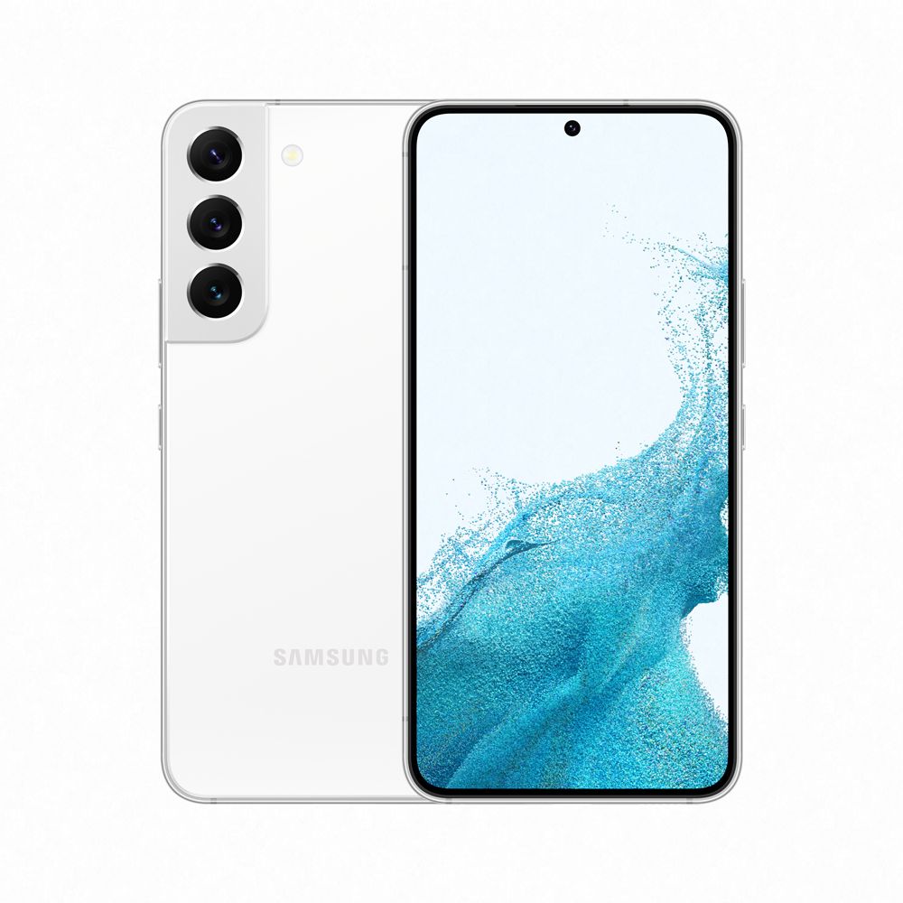 Смартфон Samsung Galaxy S22 128Gb, белый фантом (GLOBAL)— фото №0