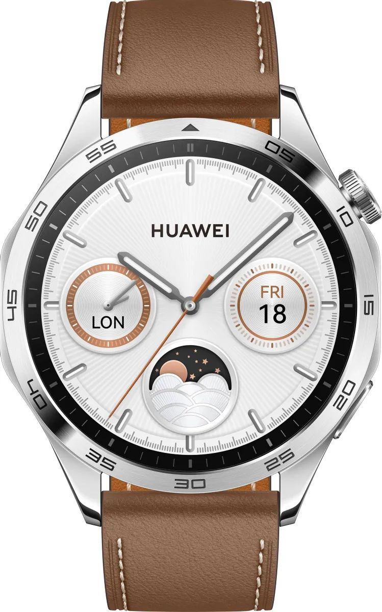 Huawei Watch GT4 46mm, серебристый— фото №1