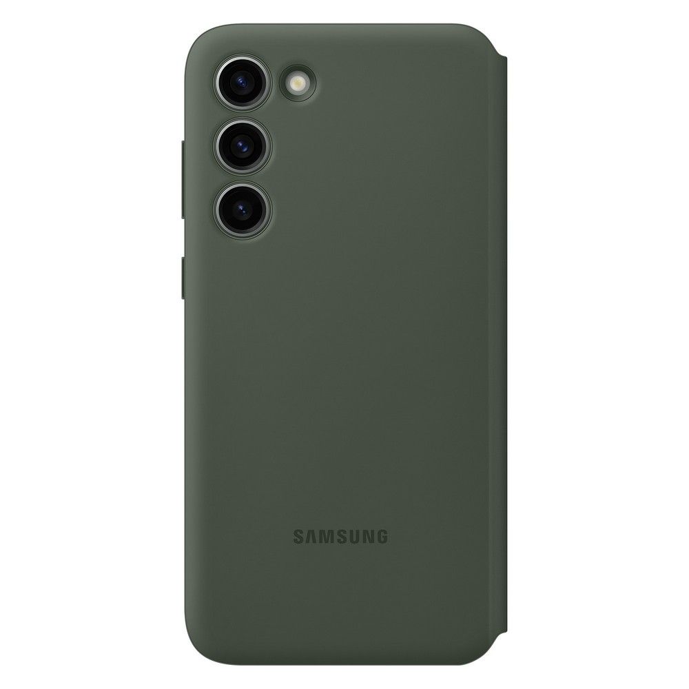 Чехол-книжка Samsung Smart View Wallet Case для Galaxy S23+, поликарбонат, хаки— фото №3