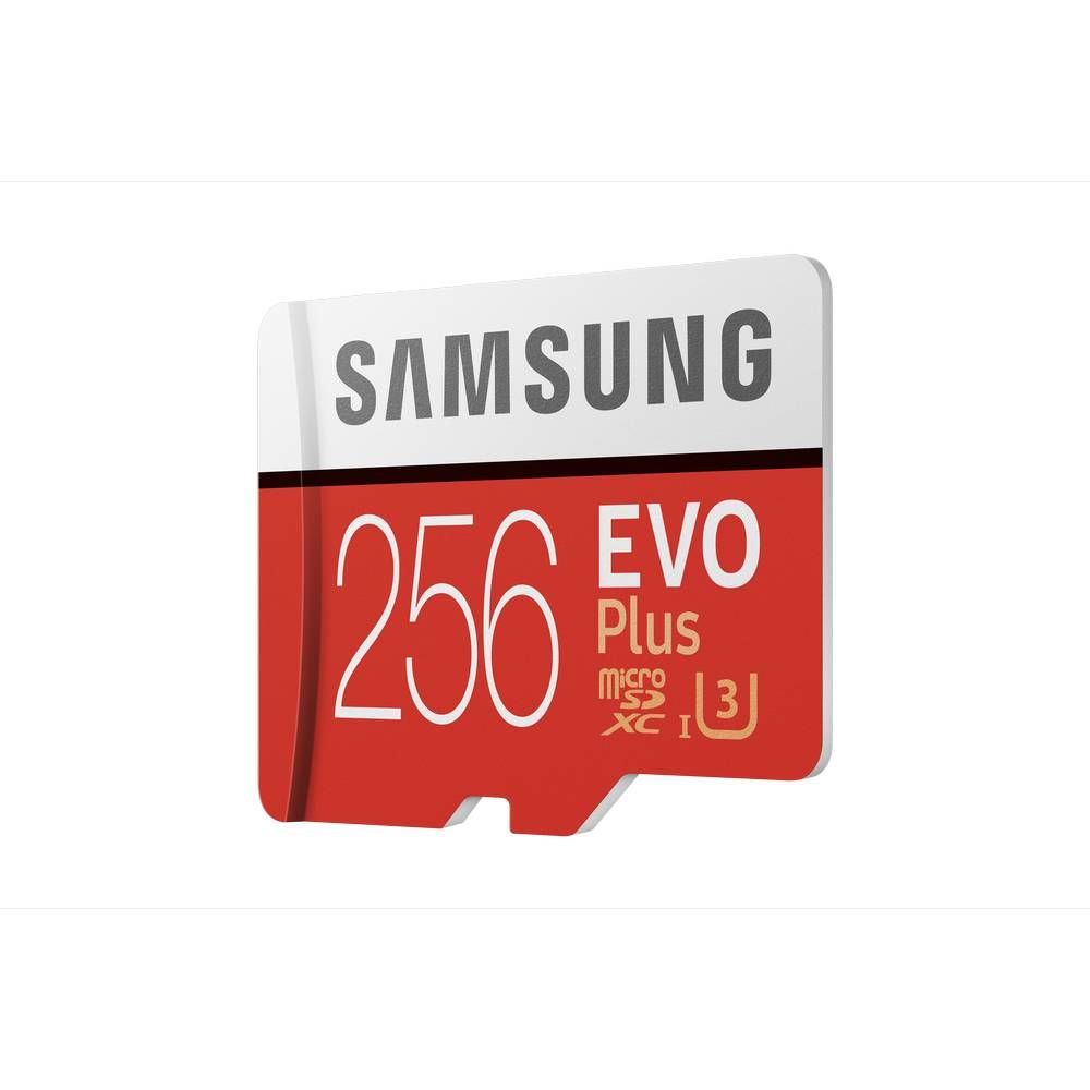 Карта памяти microSDXC Samsung EVOPlus, 256GB— фото №1