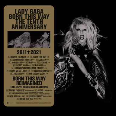 Виниловая пластинка Lady Gaga - Born This Way (The Tenth Anniversary) (2011)