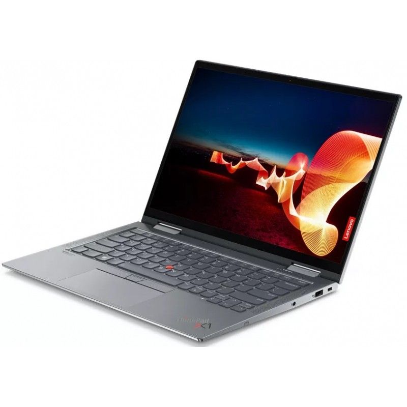 Ультрабук Lenovo ThinkPad X1 Yoga Gen 6 14″/Core i5/8/SSD 256/Iris Xe Graphics/Windows 10 Pro 64 bit/серый— фото №1