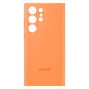 Чехол-накладка Samsung Silicone Case для Galaxy S23 Ultra, силикон, оранжевый— фото №0