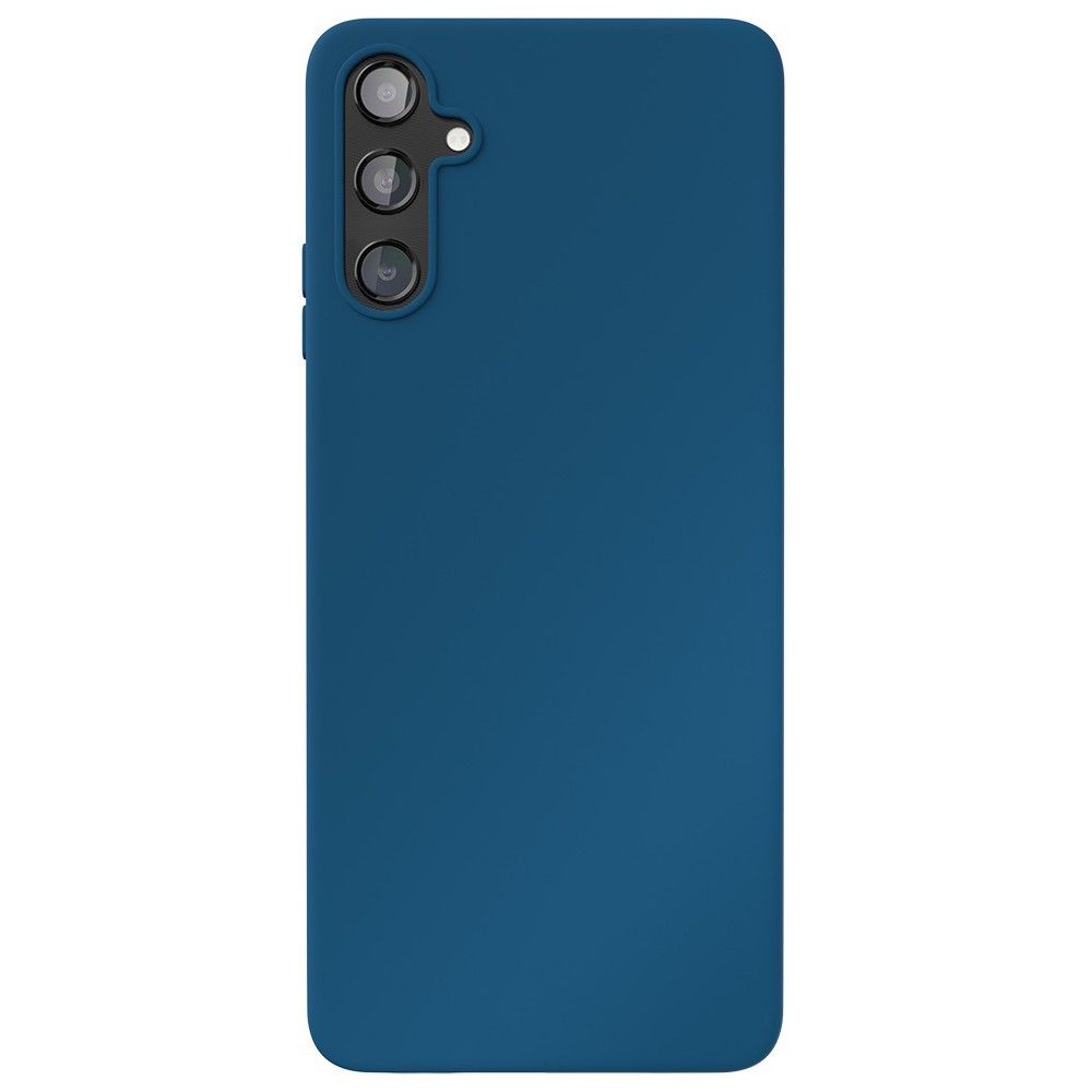 Чехол-накладка VLP Silicone Case для Galaxy A24, силикон, темно-синий— фото №0